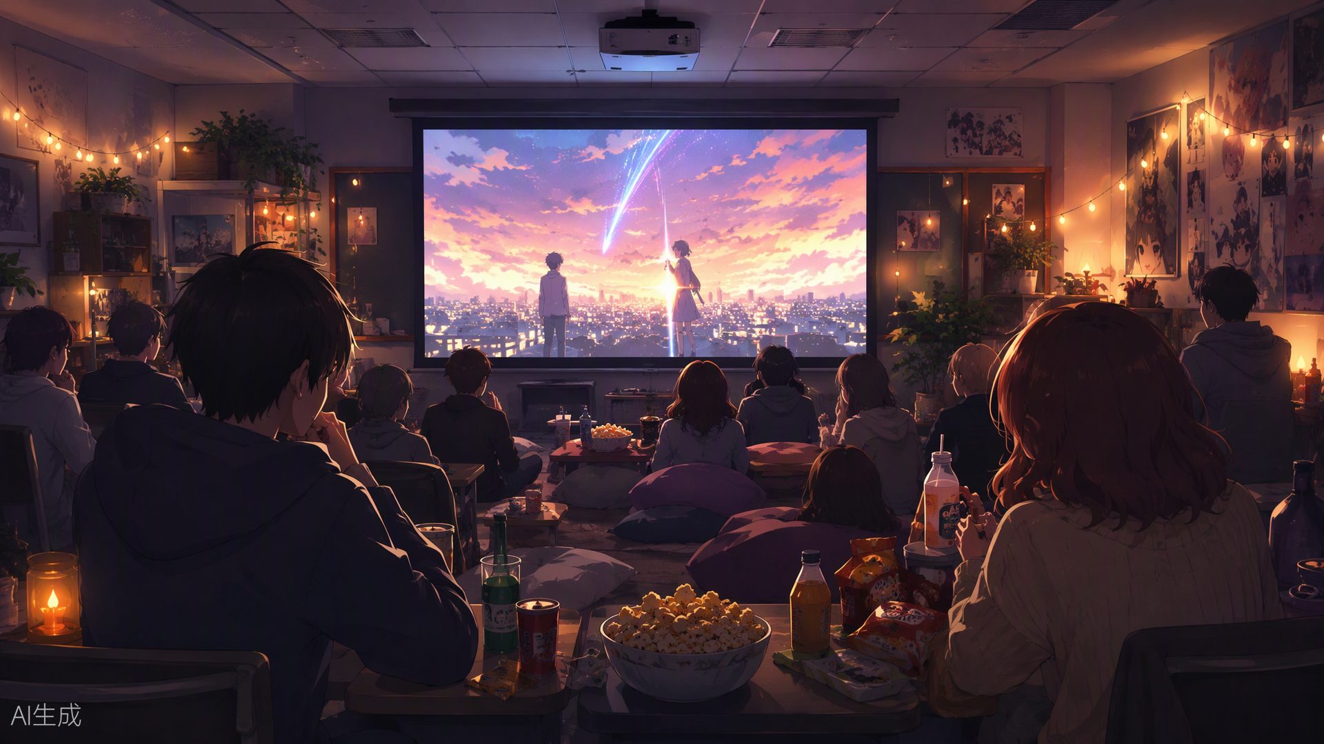 动漫鉴赏放映会